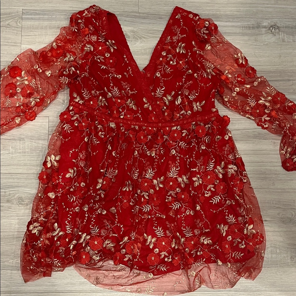 ARULA Bold Scarlet Apparel